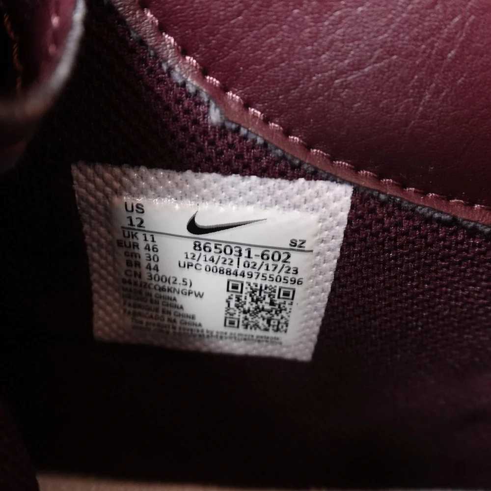 Nike measurements are